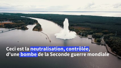 Pologne: neutralisation d'une énorme bombe datant de la guerre
