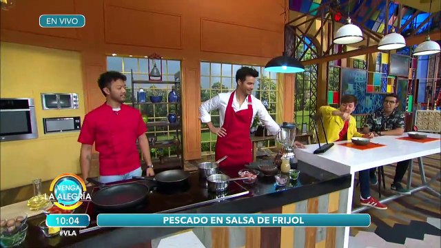 ¡El Chino te enseña a preparar un rico Pescado en salsa de frijol! ¡Delicioso! | Venga La Alegría