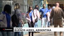 Les élèves reprennent le chemin des cours en Argentine