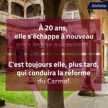 Sainte Thérèse d'Avila, une missionnaire au fort tempérament