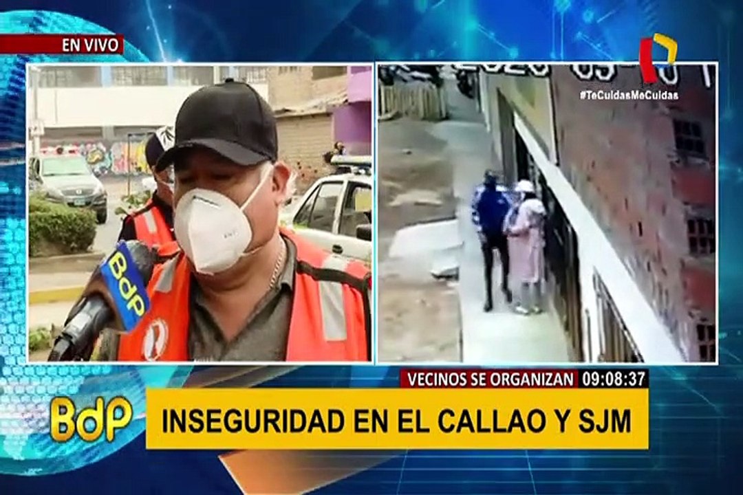 Callao: vecinos se unen para combatir la delincuencia