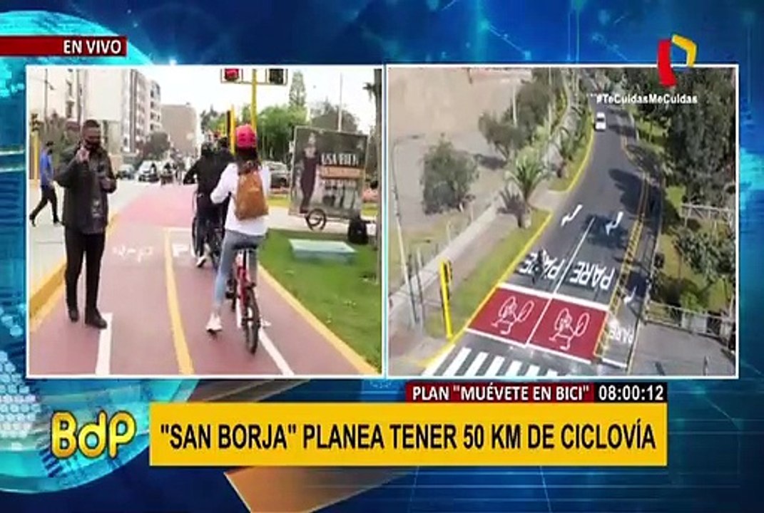 San Borja busca interconectarse con distritos vecinos mediante ciclovías