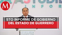 Rindió Héctor Astudillo su quinto informe de gobierno