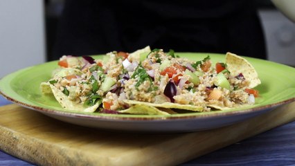 Como hacer CEVICHE de SOJA (SOYA)