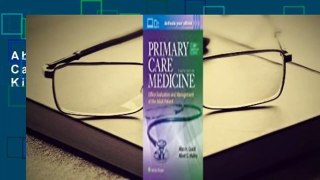 About For Books  Primary Care Medicine  For Kindle
