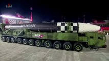 North Korea unveils 'monster' intercontinental missile