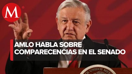 ¿Para qué los invitan si no los dejan hablar?: AMLO pide respeto en comparecencias