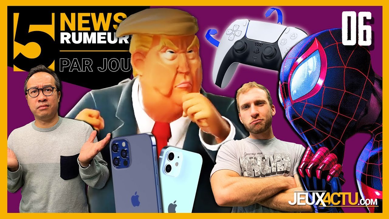 Donald Trump a son jeu vidéo, Spider-Man PS5 Bo...