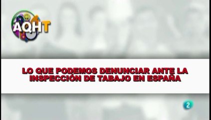 LO QUE PODEMOS DENUNCIAR ANTE LA INSPECCIÓN DE TRABAJO EN ESPAÑA