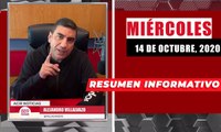 Resumen de noticias miércoles 14 de octubre 2020 / Panorama Informativo / 88.9 Noticias