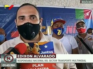 Trabajadores del sector transporte respaldan la Ley Antibloqueo