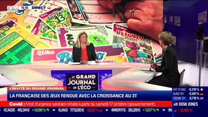Stéphane Pallez (La Française des Jeux) : La FDJ renoue avec la croissance au troisième trimestre - 14/10