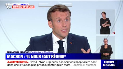 Emmanuel Macron: "Il serait disproportionné de reconfiner le pays"