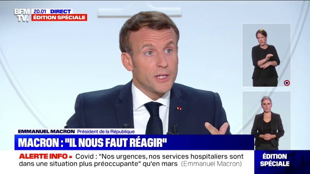 Emmanuel Macron: Il serait disproportionné de reconfiner le pays