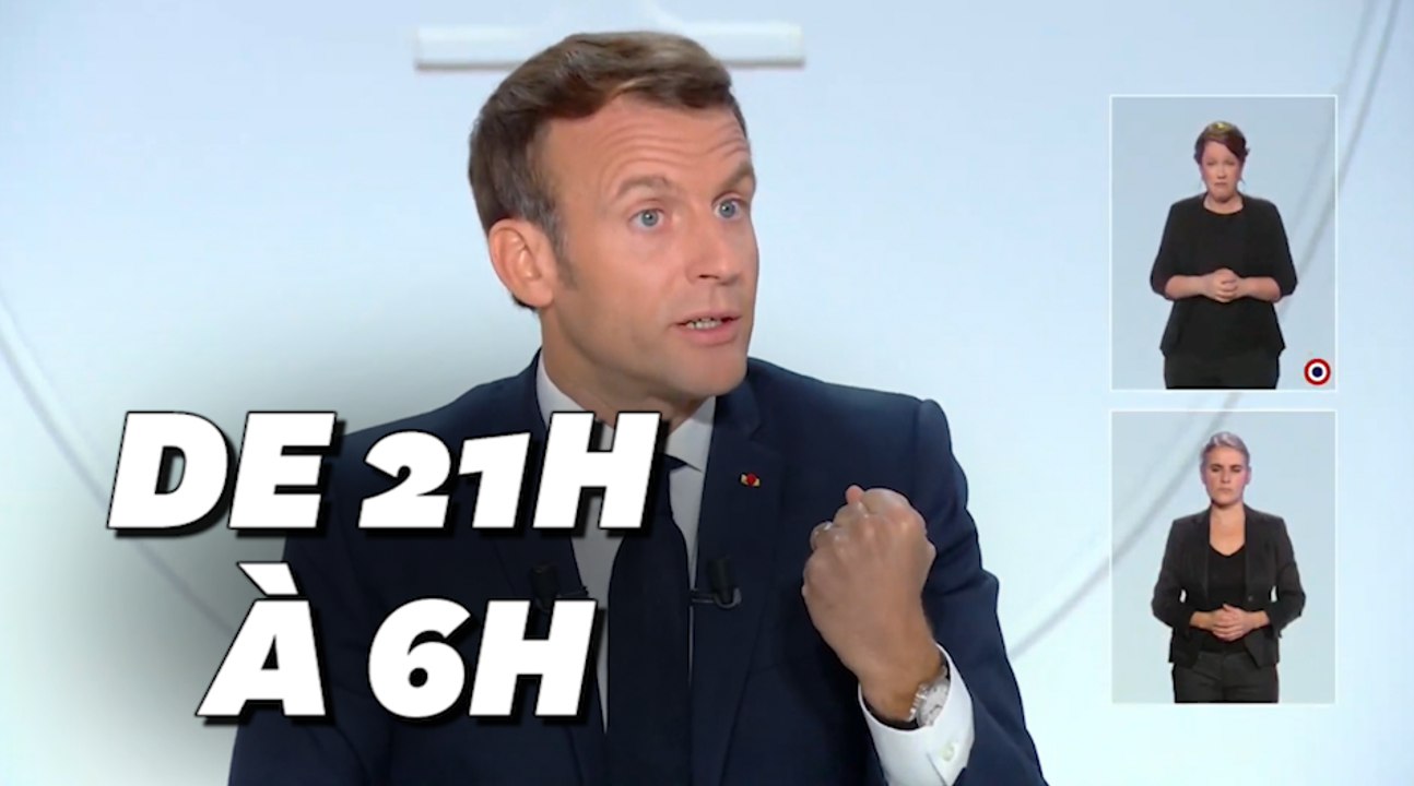 Emmanuel Macron ordonne un couvre feu en Île-de-France et dans 8 métropoles dont Lyon et Lille