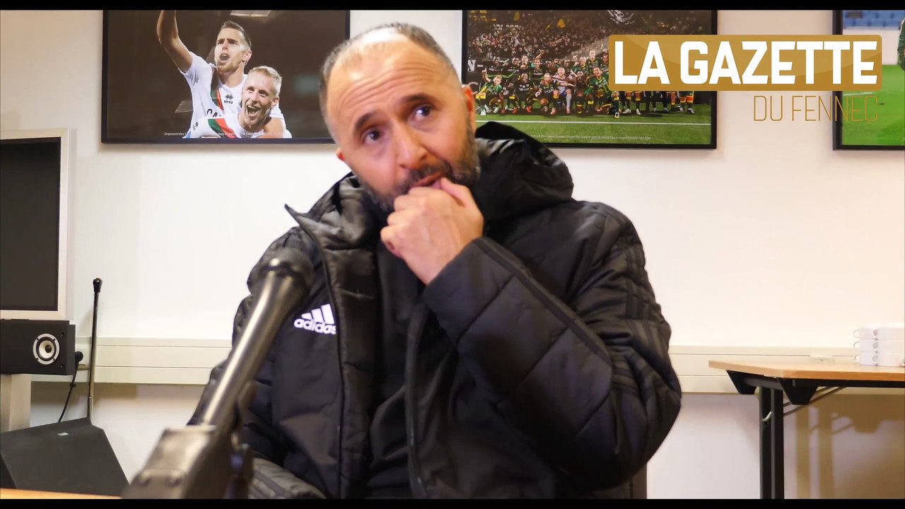 Algérie-Mexique : Conférence d'après match de Belmadi