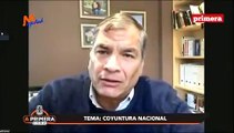 Entrevista a Rafael Correa, expresidente de la República