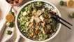 Brussels Sprouts Caesar Salad Is AMAZING