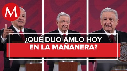Los temas de AMLO en La Mañanera del 14 de octubre