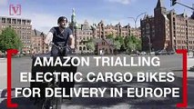 Amazon Expands Cargo Bike Trials in Europe, Hoping to Reduce Carbon Emissions