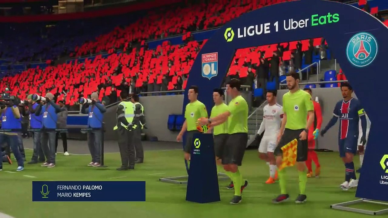 FIFA 21 _ Olympique Lyon vs PSG (Full ULTIMATE Gameplay)