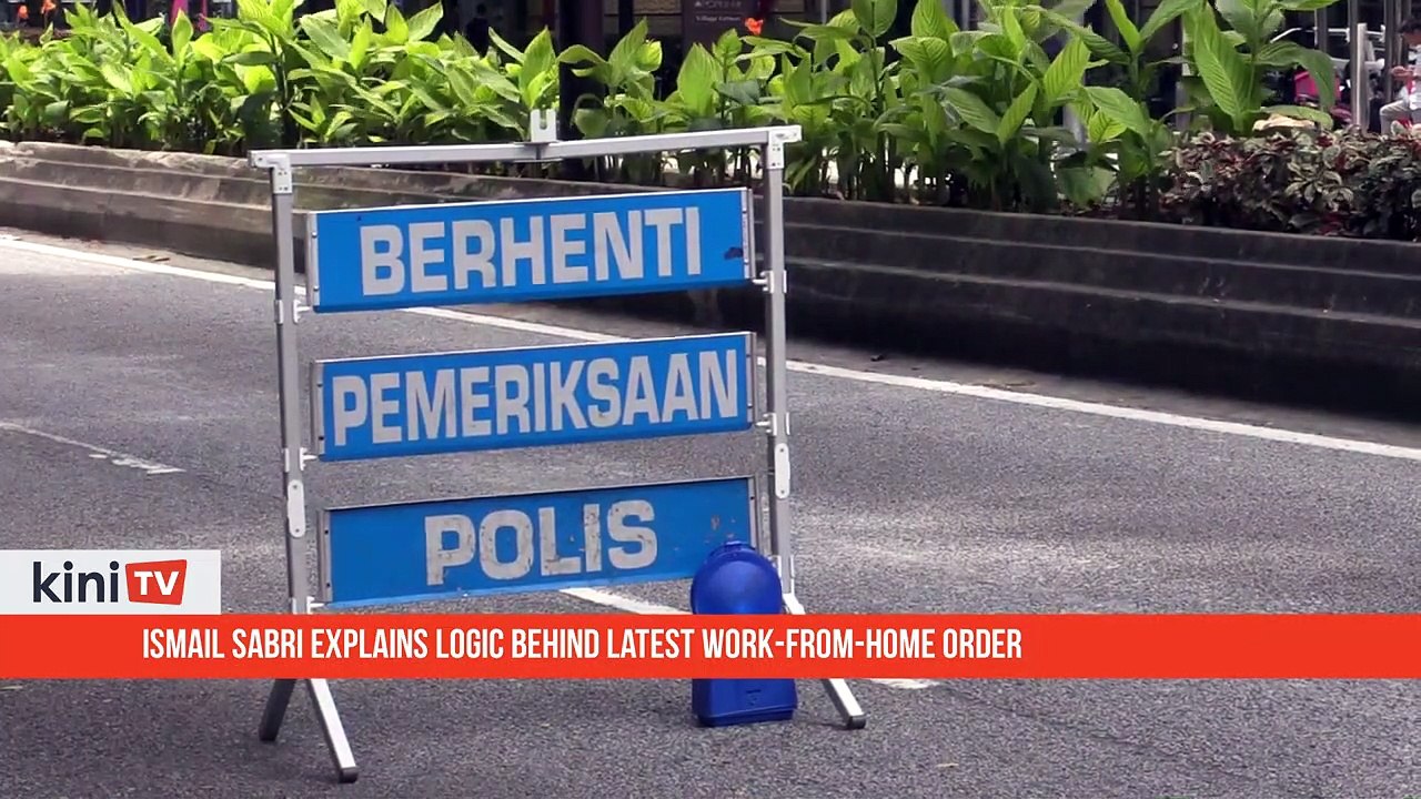Ismail Sabri explains logic behind latest work-from-home order