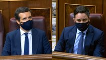 El ataque de Casado a la ultraderecha protagoniza la moción de censura