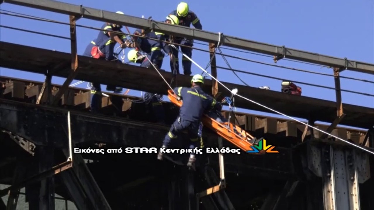 Άσκηση της 7ης ΕΜΑΚ στην γέφυρα του Γοργοποτάμου
