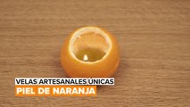 Velas artesanales únicas: Piel de naranja