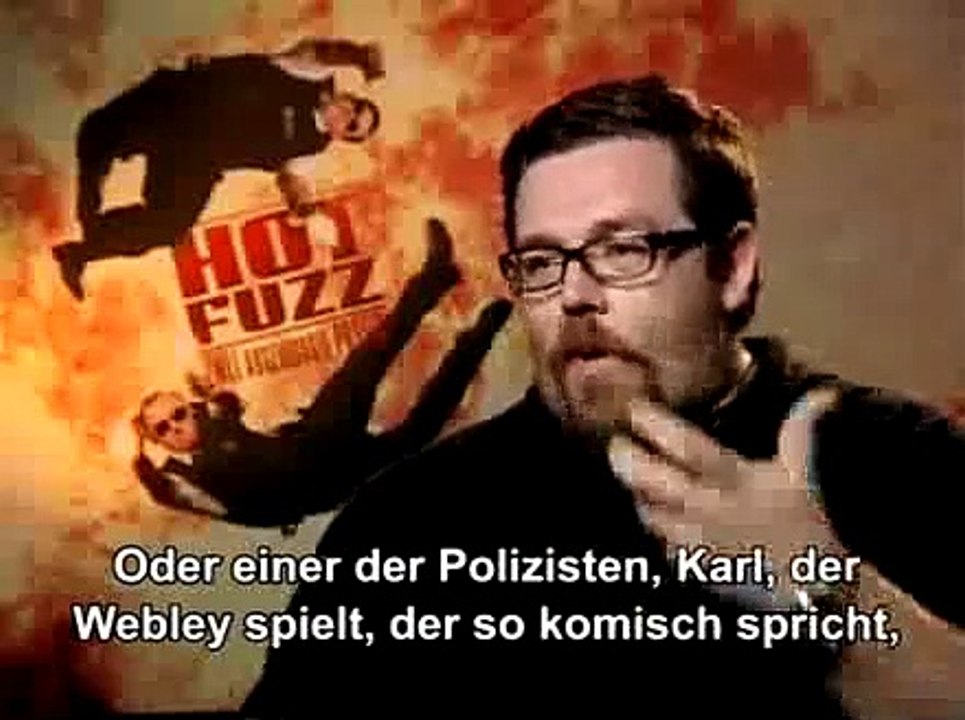 Hot Fuzz Video Interview Nick Frost (2007)