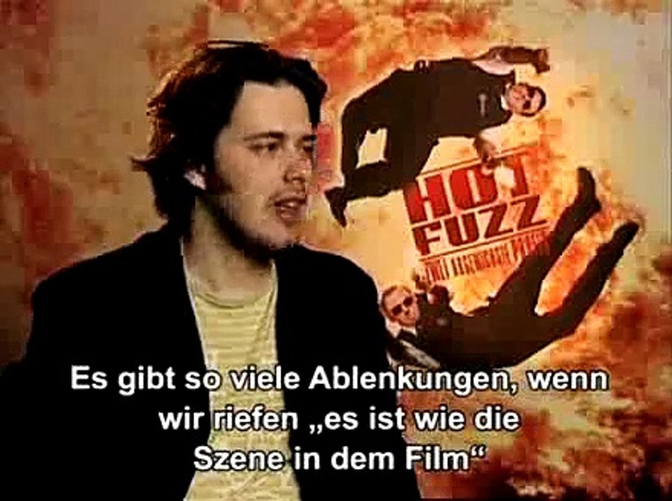 Hot Fuzz Video Interview Regisseur Edgar Wright (2007)