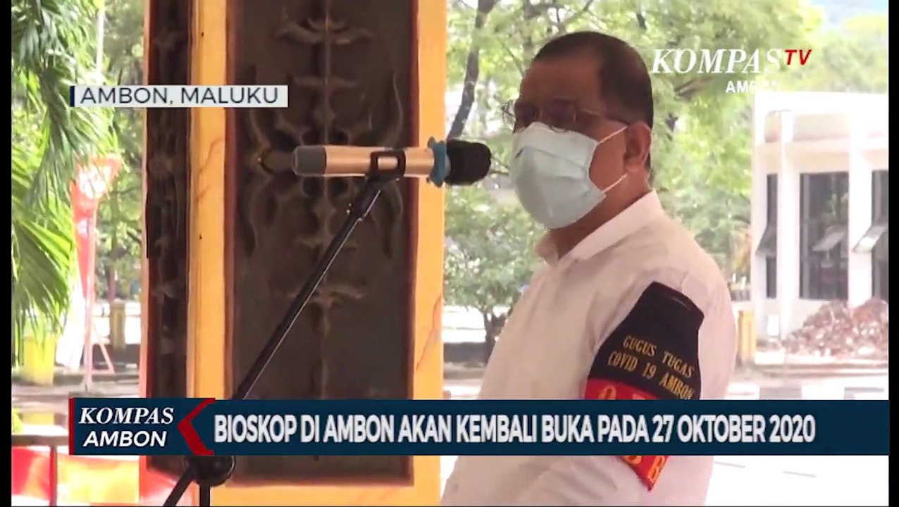 Bioskop Di Ambon Akan Kembali Buka Pada 27 Oktober 2020
