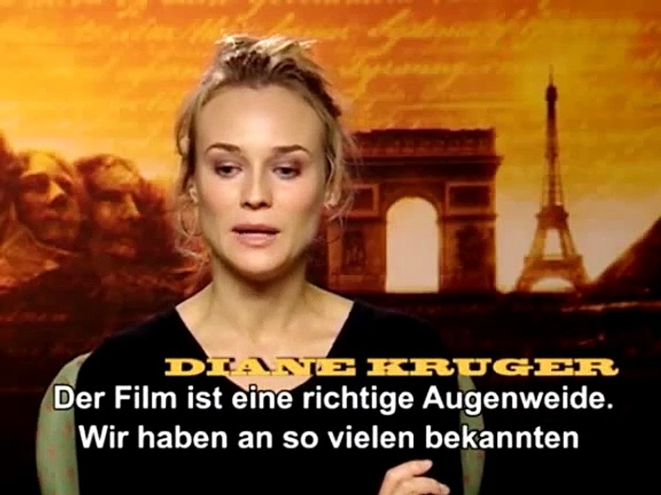 Das Vermächtnis Des Geheimen Buches Videointerview mit den Schauspielern (2008)