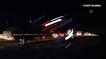 1 ay boyunca kapalı! D-100 Karayolu'nda yoğun araç trafiği