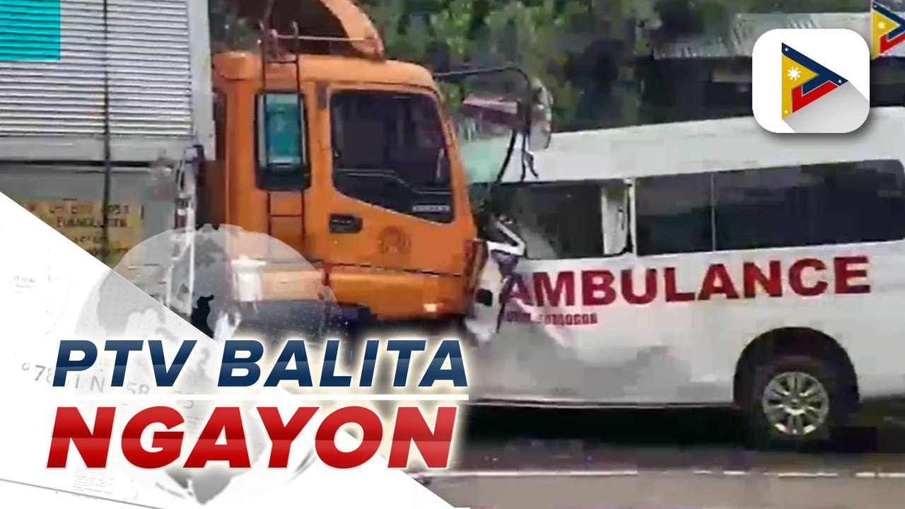 #PTVBalitaNgayon | 4 patay, 3 sugatan sa banggaan ng ambulansya at truck sa Quezon Province