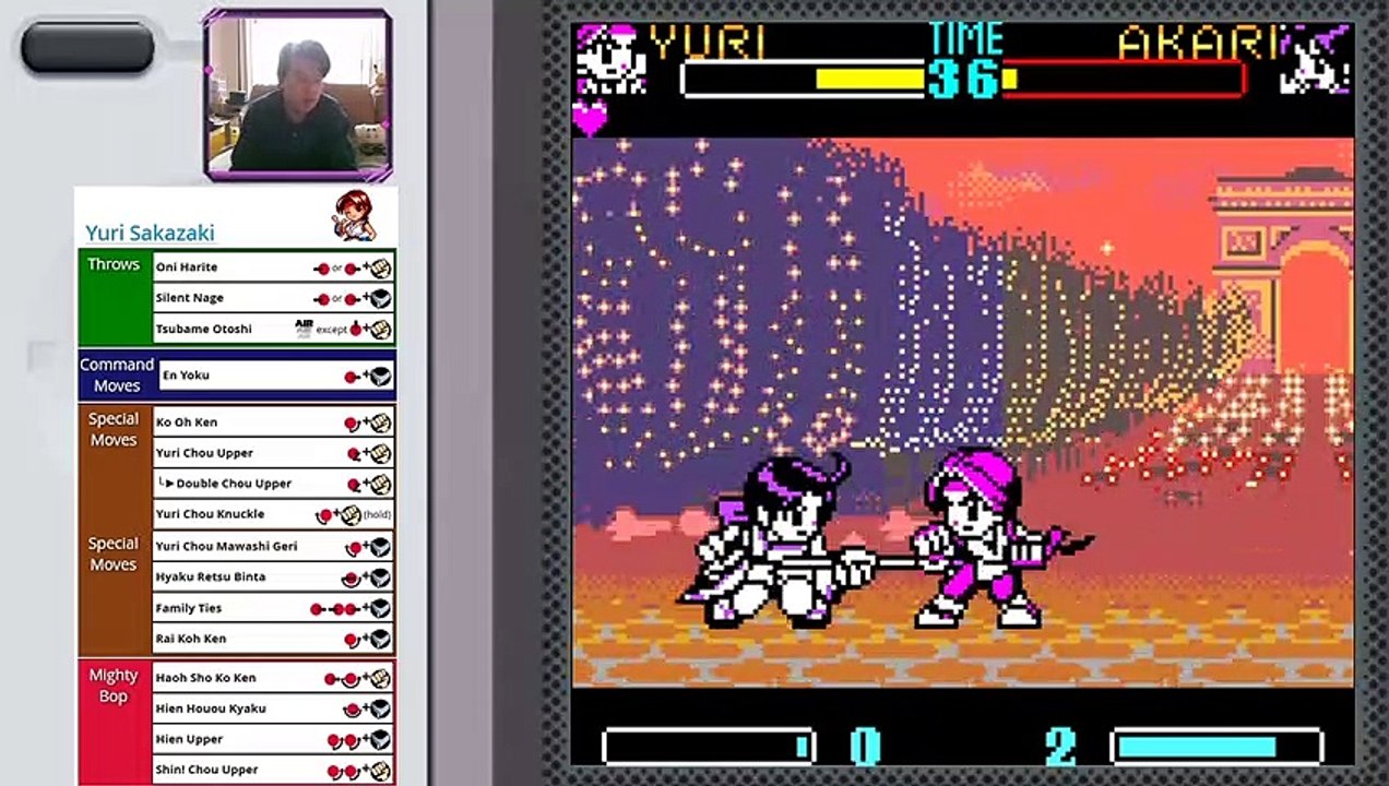 (NeoGeo Pocket Color) Gals Fighters - 02 - Yuri Sakazaki - Level 5