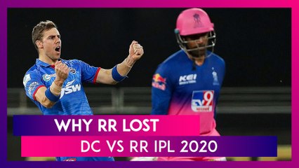 Delhi vs Rajasthan IPL 2020: 3 Reasons Why Rajasthan Lost To Delhi