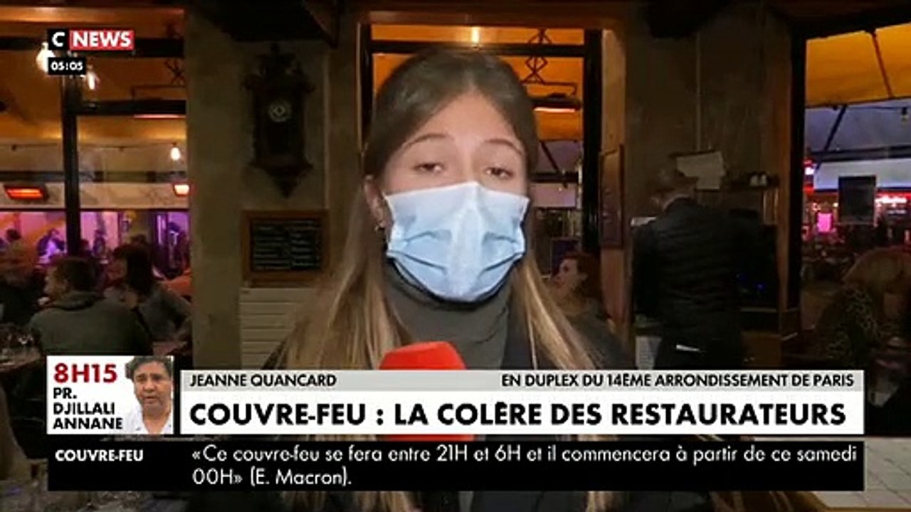 Coronavirus - Ecoutez la colère de ce restaurateur après l'annonce d'un couvre-feu : "Moi je vais ouvrir, même si je dois aller en prison !"