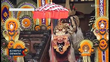 Kesenian Mebapang Barong Dan Kendang Tunggal Ditengah Pandemi