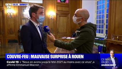 Couvre-feu à 21h: pour le maire de Rouen, "c'est une nouvelle catastrophique"
