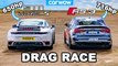 Porsche 911 Turbo S vs 716hp Audi RS3: DRAG RACE