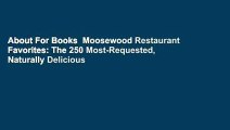 About For Books  Moosewood Restaurant Favorites: The 250 Most-Requested, Naturally Delicious