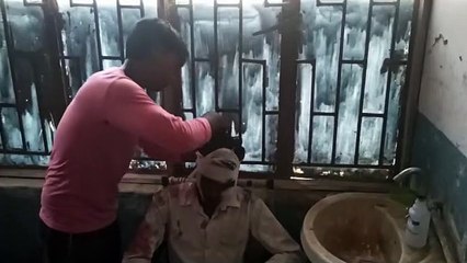 सड़क हादसे में एक युवक गंभीर घायल, अस्पताल में भर्ती