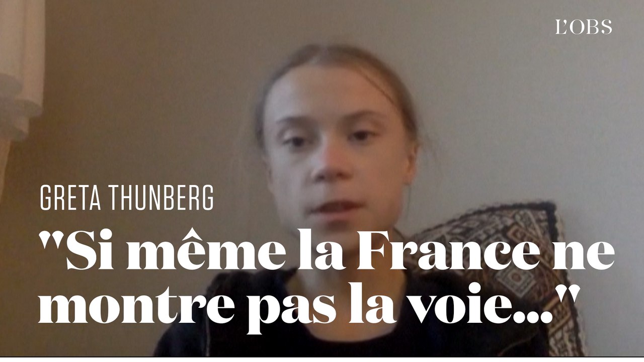 Greta Thunberg appelle Macron à "prendre ses responsabilités" sur le climat