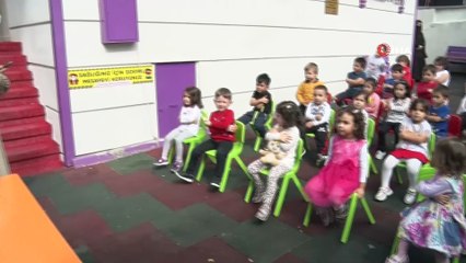 Miniklere hayvan sevgisi dersinde sevindiren sürpriz