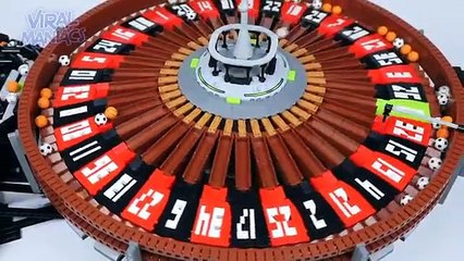 AMAZING ,LEGO Machine, - LEGO Roulette, Ball Contraption,  LEGO ,Creations