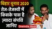 Bihar Assembly Elections 2020: Tejashwi Yadav बड़े भाई Tej Pratap से ज्यादा अमीर | वनइंडिया हिंदी