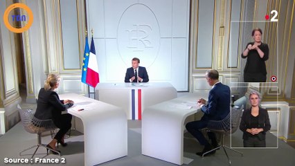 Emmanuel Macron annonce partager la contrainte des gestes barrières !