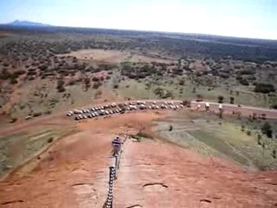 Ayers rock (uluru) la montée partie 1
