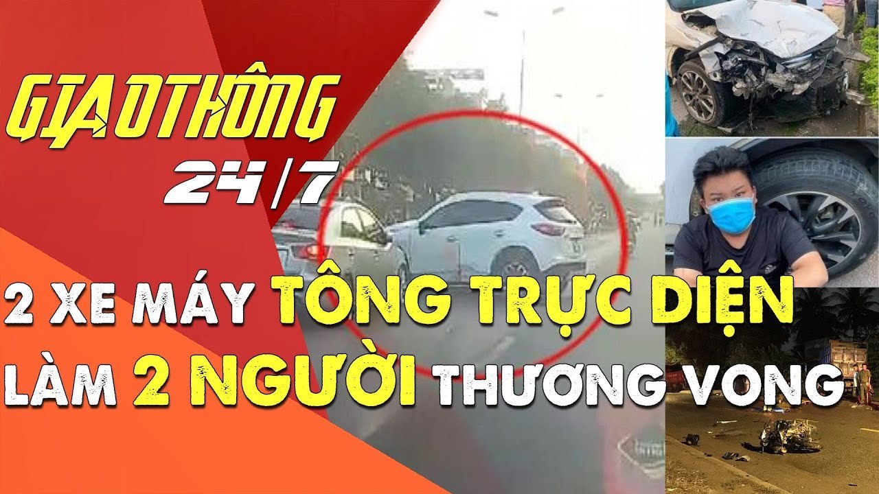 Nam Thanh Niên Đã Say Rượu Gây Tai Nạn Liên Hoàn Lại Không Có Bằng Lái - GIAO THÔNG 24/7